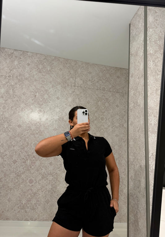 Comfy Black Jumpsuit