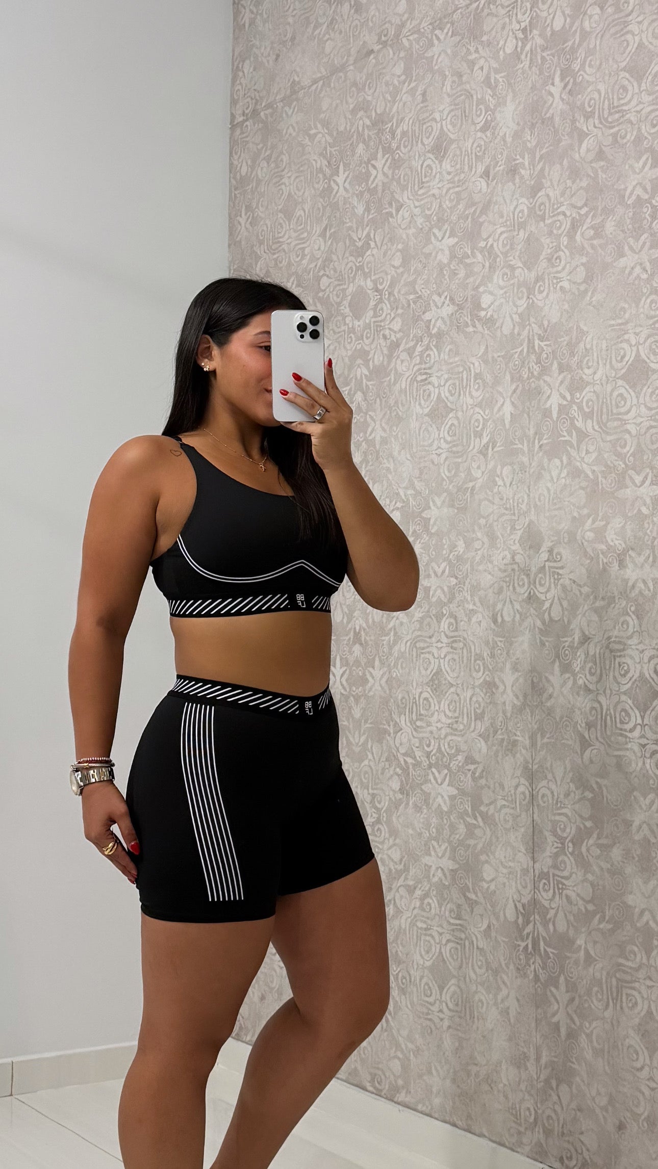 Sport Bra & Biker Short Set