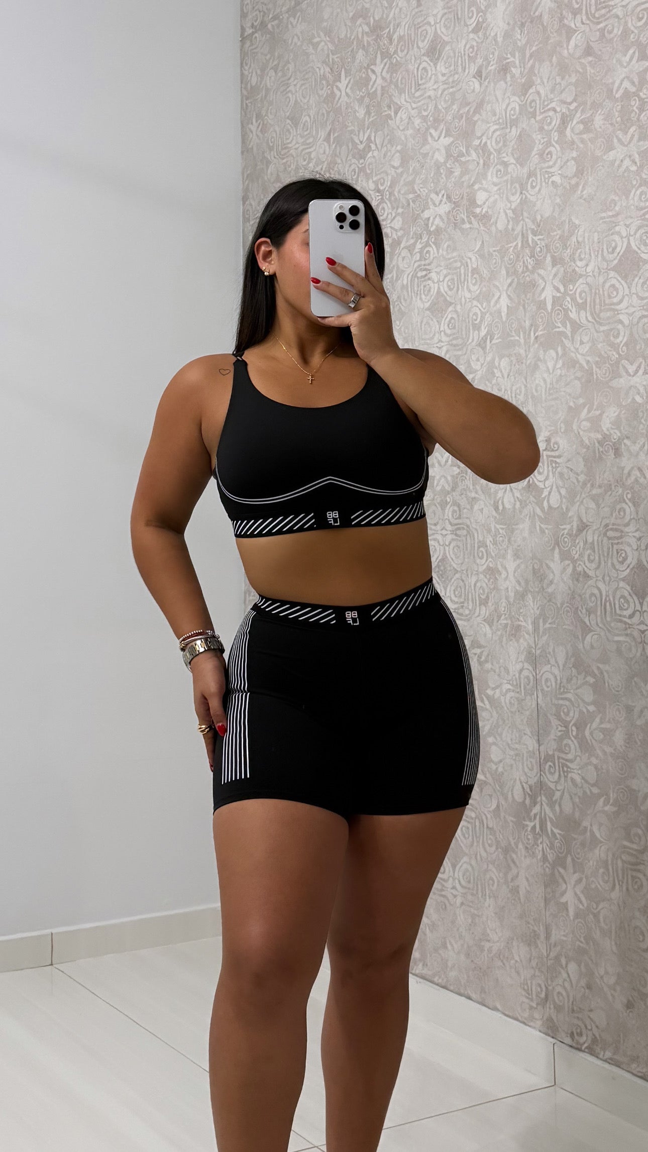 Sport Bra & Biker Short Set