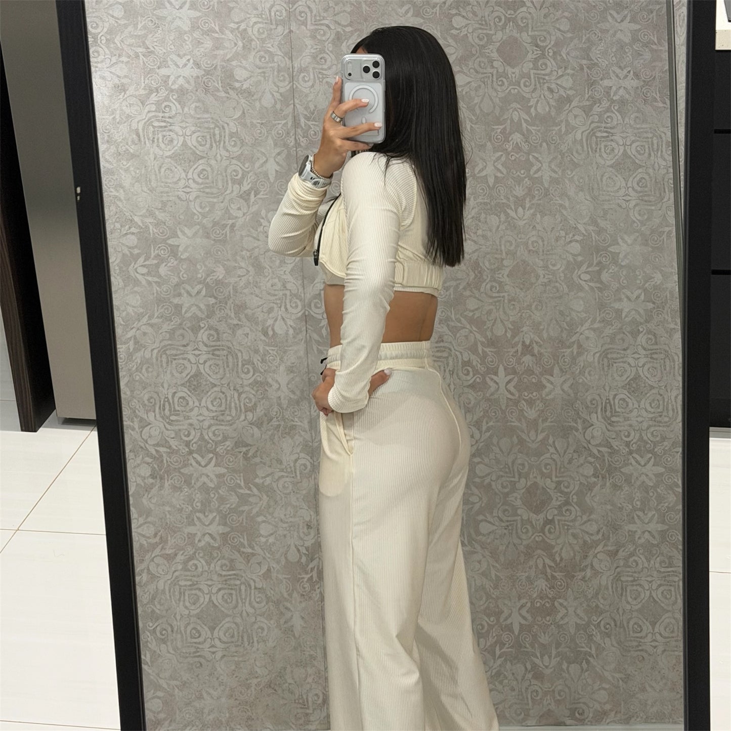 3 Piece Set – Sports Bra, Jacket & Pants