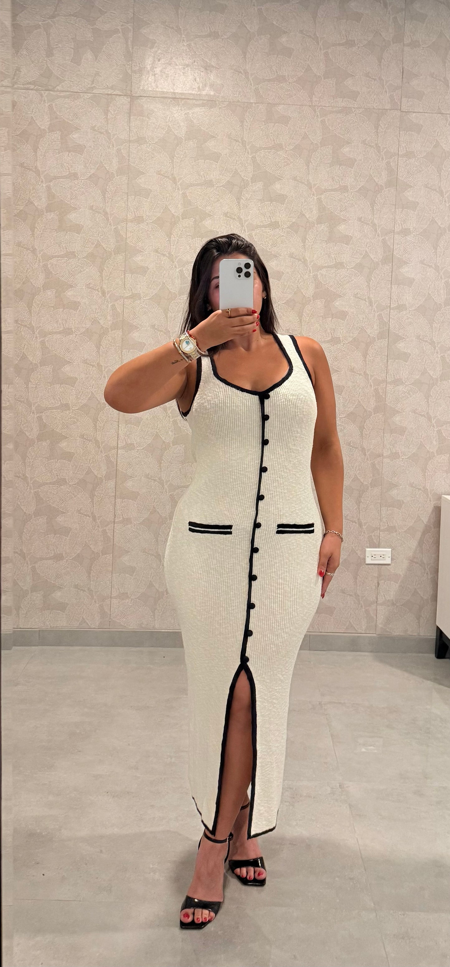 Knit Midi Dress