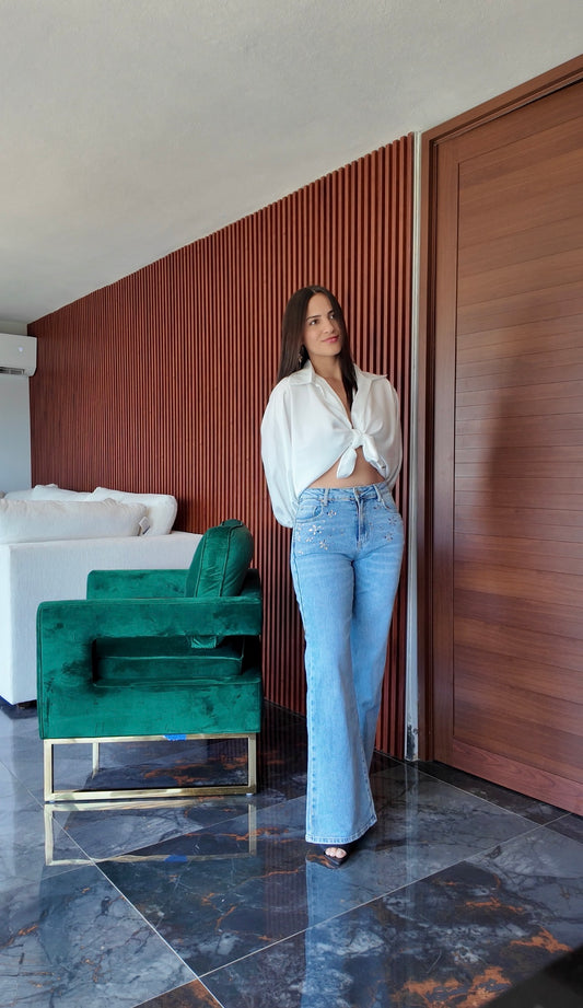 Rhinestone Jeans