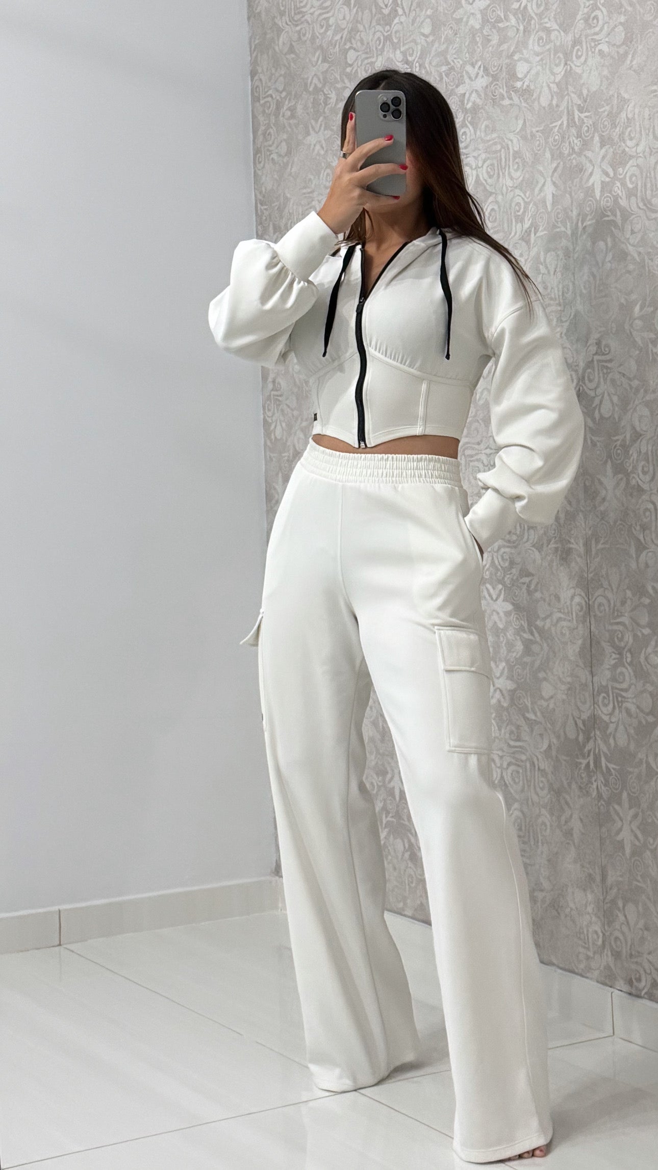 Marfil Jacket & Long Pant Set