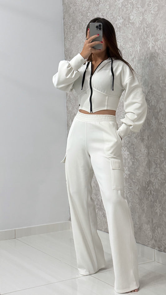Marfil Jacket & Long Pant Set