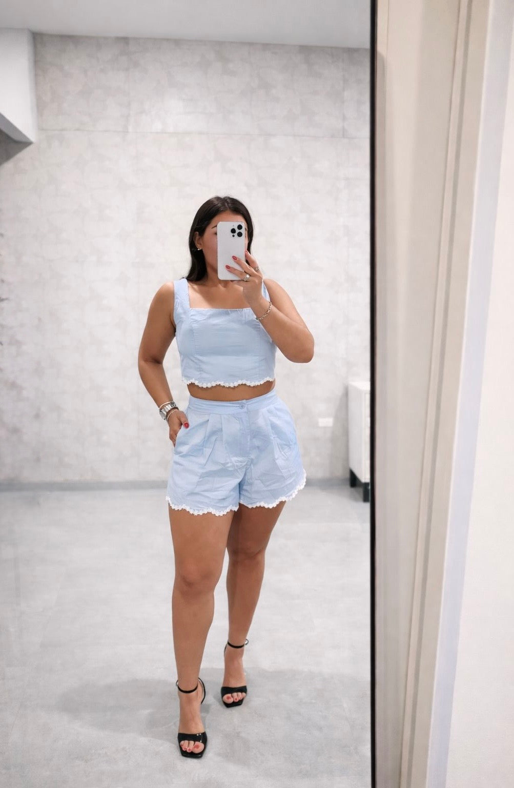 Scallop Floral Set