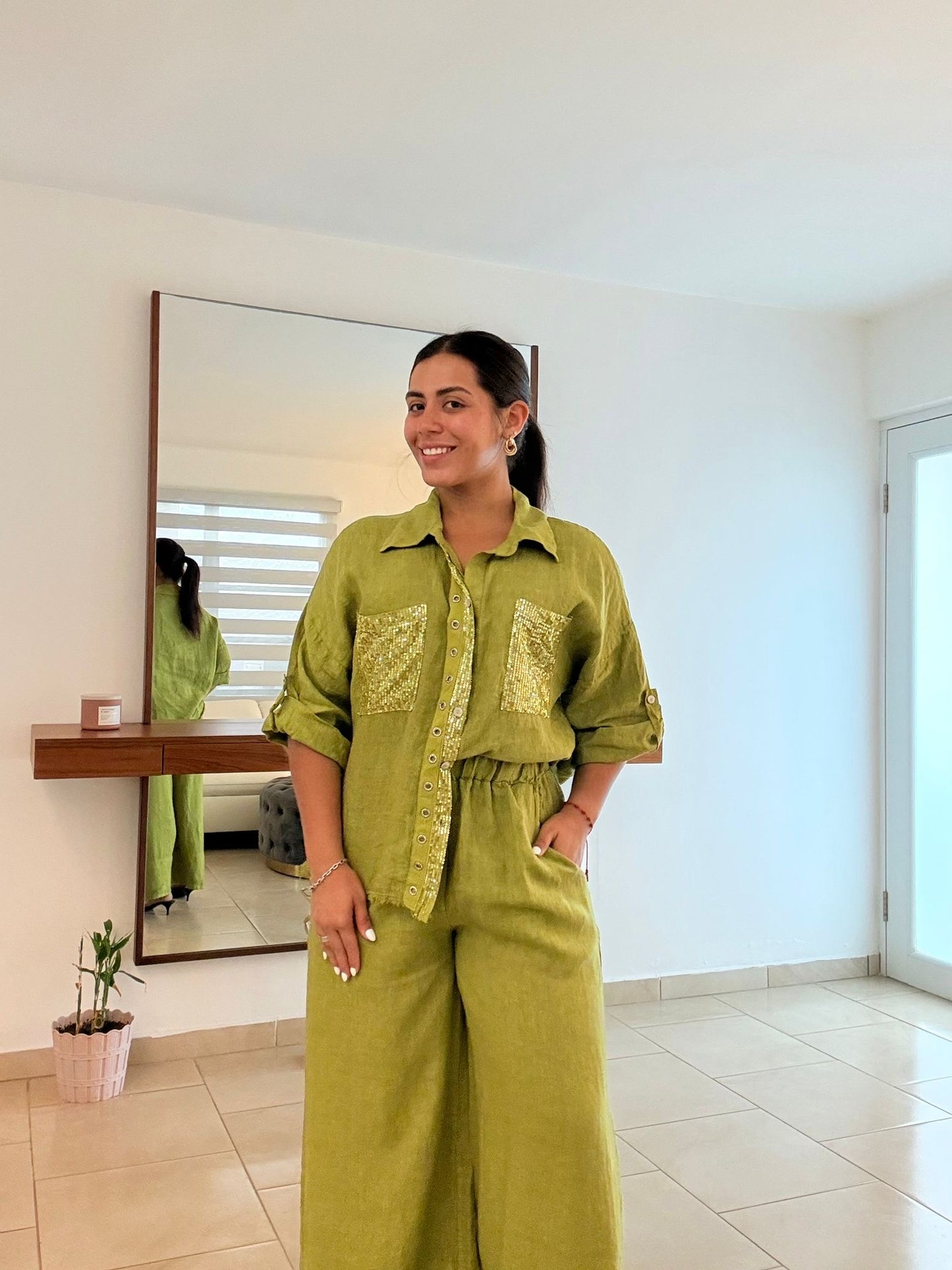 Olive Shine Set