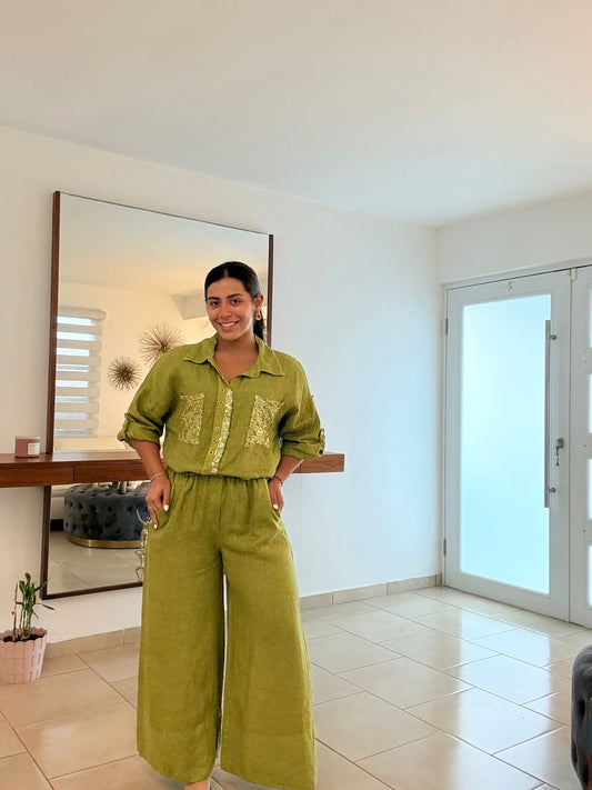 Olive Shine Set