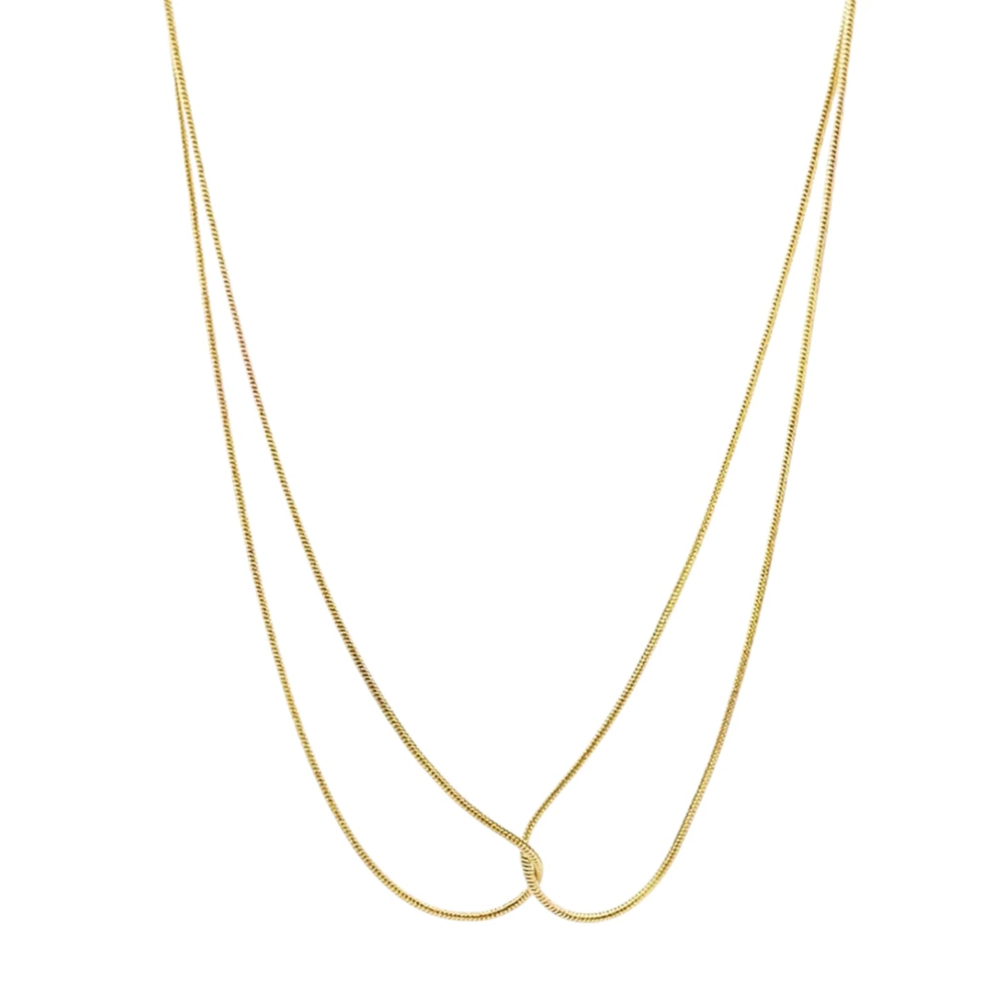 Double Rounded Necklace